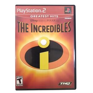 The Incredibles Greatest Hits PlayStation 2 Video Game Action Adventure CIB